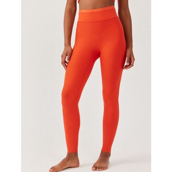 Outdoor Voices TechSweat Thrive 7/8 Leggings in Paprika Women's XS NWT - Picture 1 of 10